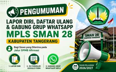 Lapor Diri dan Daftar Ulang Peserta Didik Baru SPMB Jalur Afirmasi