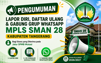 Lapor Diri dan Daftar Ulang Peserta Didik Baru SPMB Jalur Mutasi
