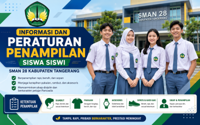 Informasi Peraturan dan Penampilan Siswa Siswi SMAN 28 Kabupaten Tangerang